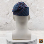 Yoruba Aso Oke Fila: African Men's Traditional Gobi Cap