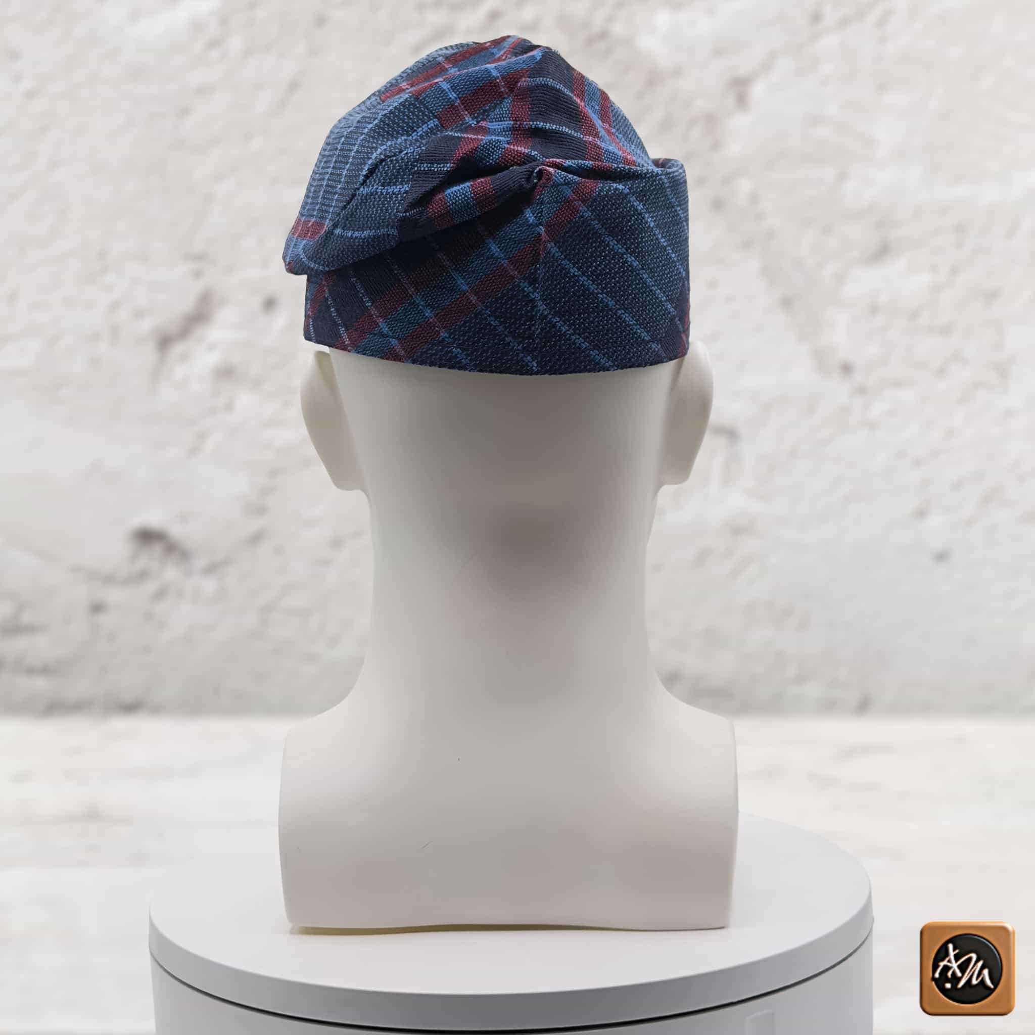 Yoruba Aso Oke Fila: African Men's Traditional Gobi Cap
