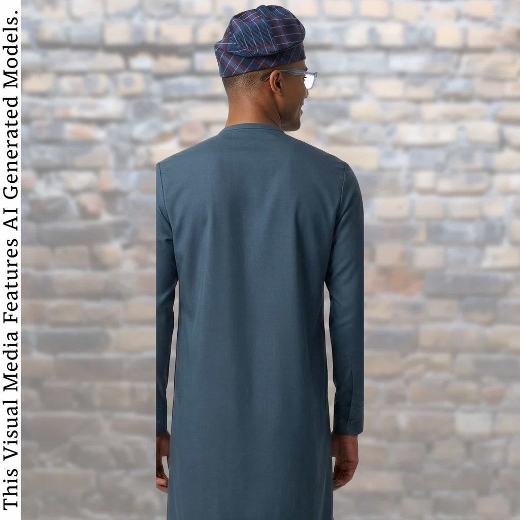 Yoruba Aso Oke Fila: African Men's Traditional Gobi Cap