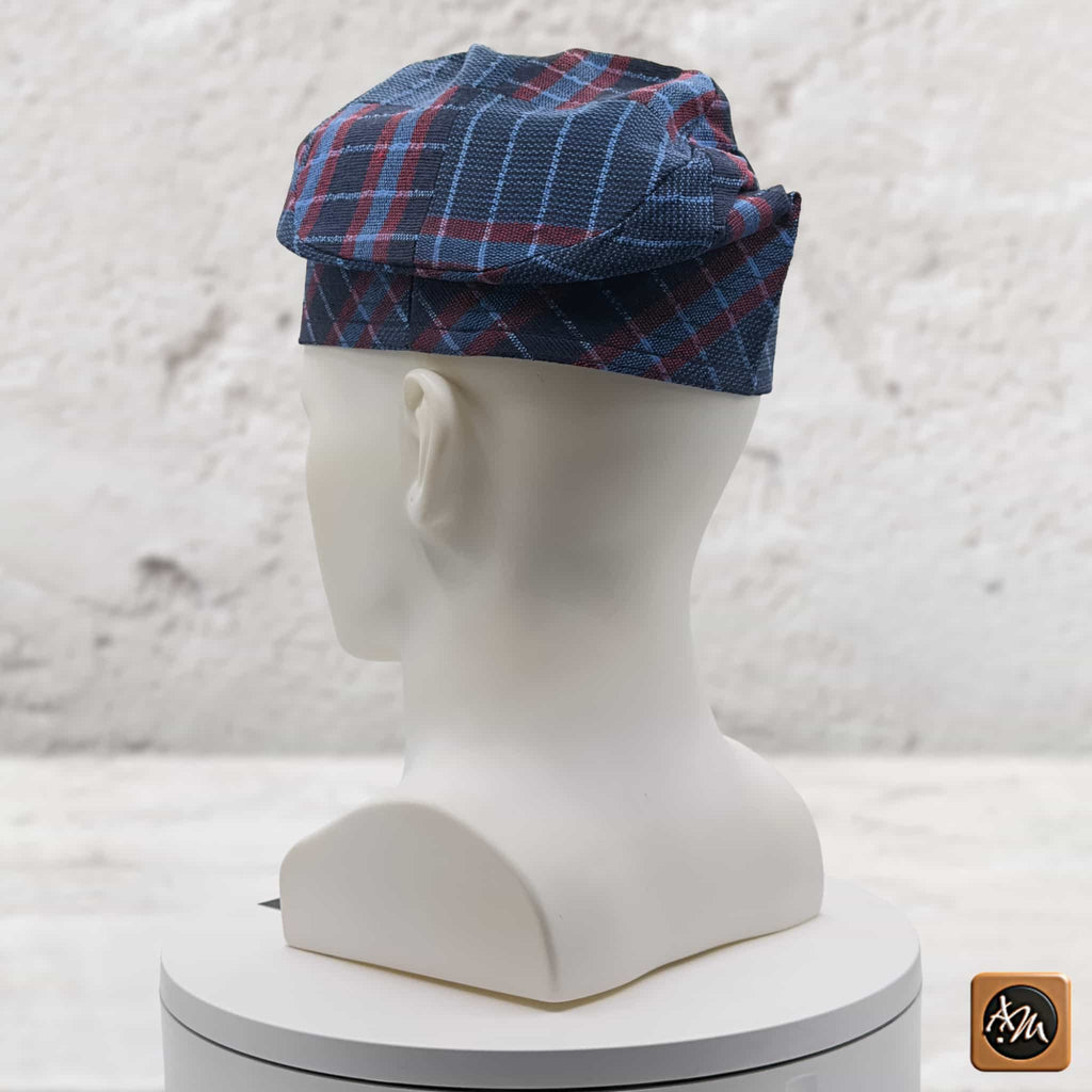 Yoruba Aso Oke Fila: African Men's Traditional Gobi Cap