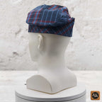 Yoruba Aso Oke Fila: African Men's Traditional Gobi Cap