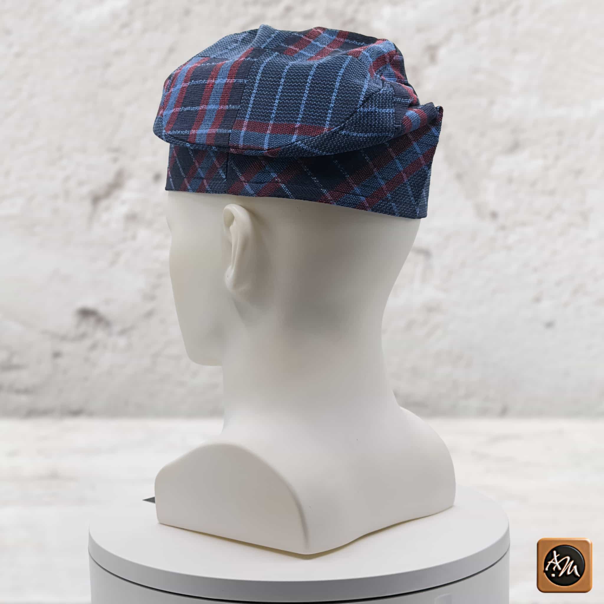 Yoruba Aso Oke Fila: African Men's Traditional Gobi Cap