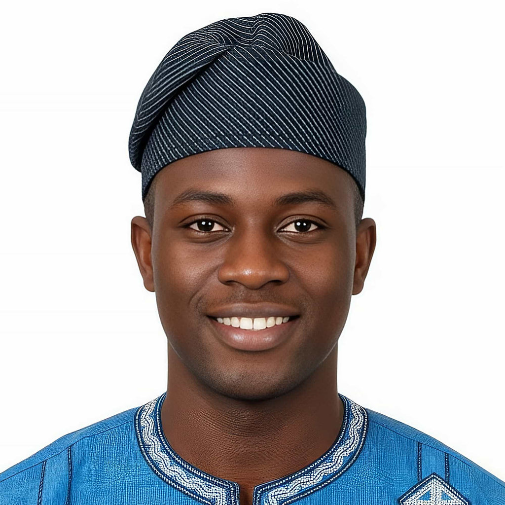 Yoruba ẸTU Aso Oke Fila