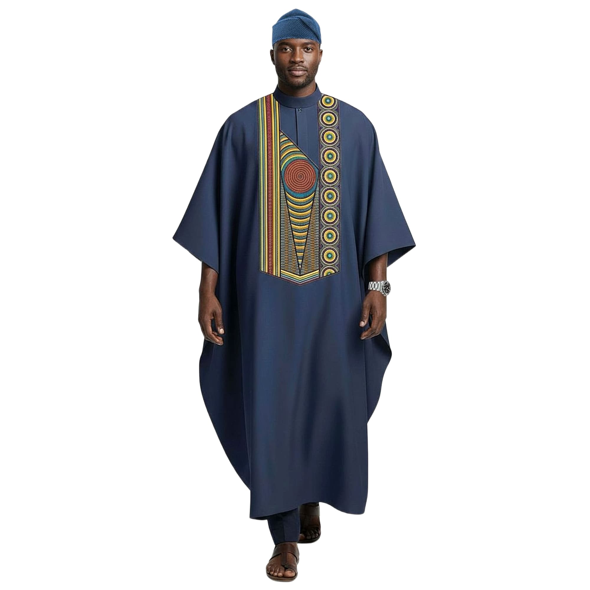 Blue Sphere Agbada