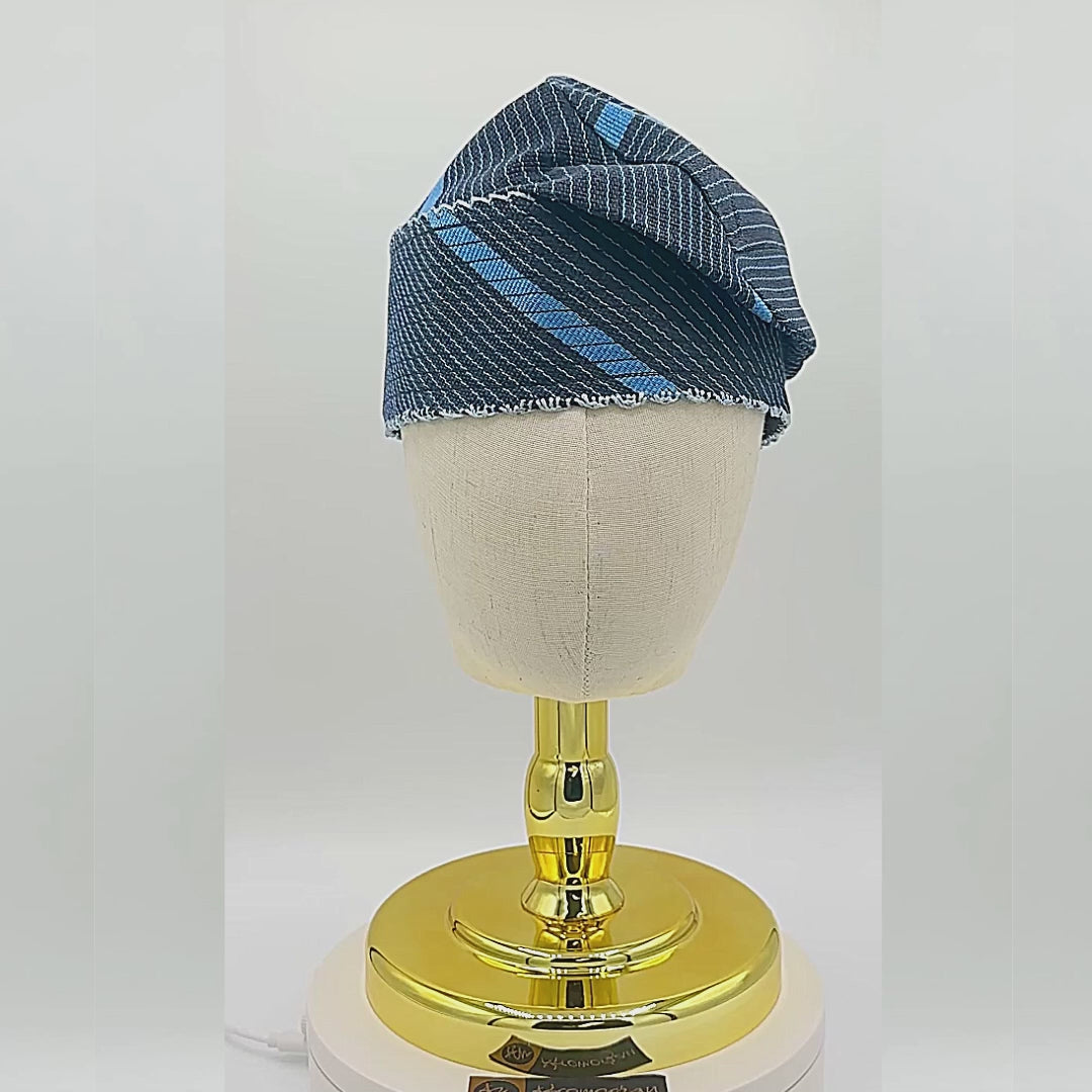 DURO Knitted Yoruba Aso Oke Fila