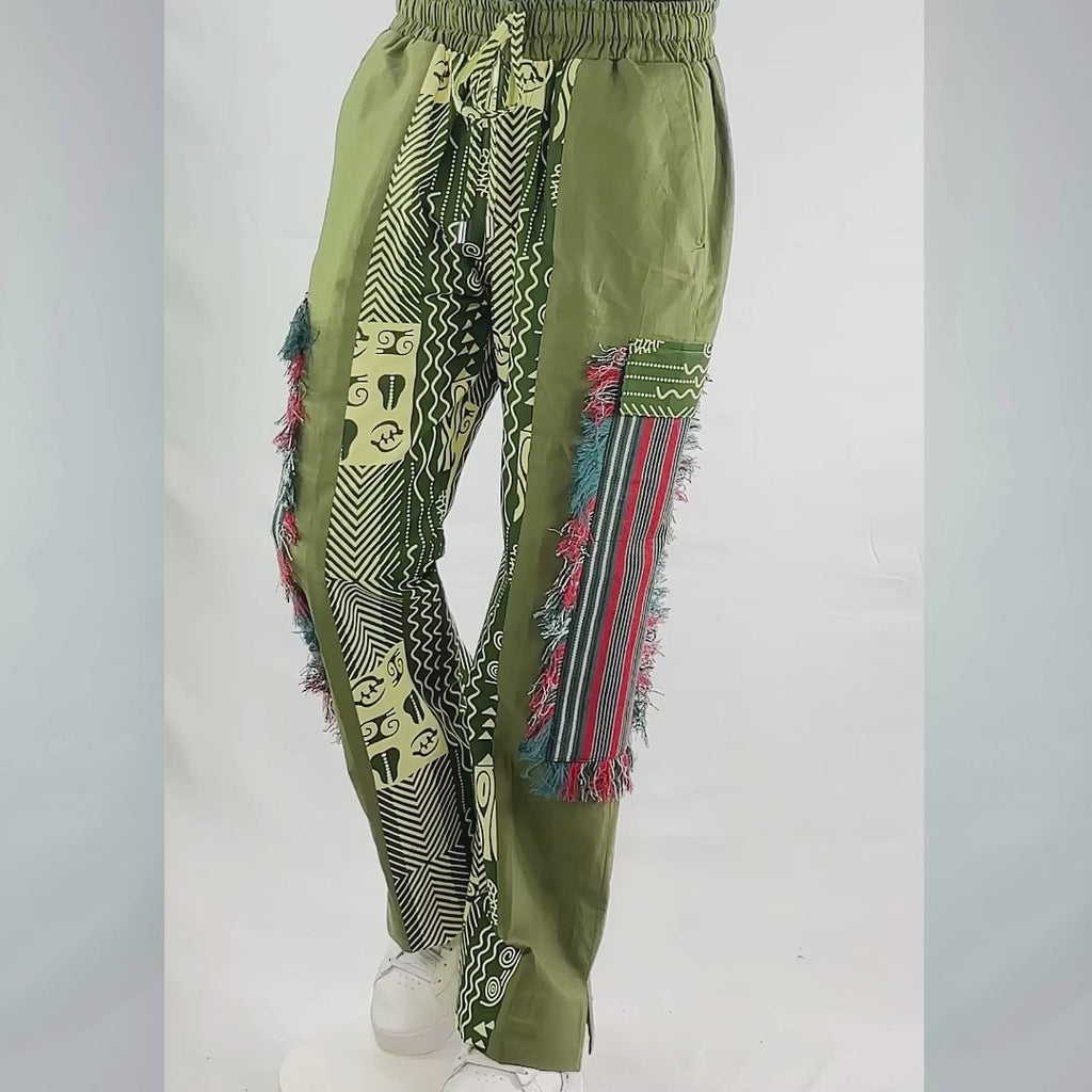 Men CROCODILE Baggy Aura Pant