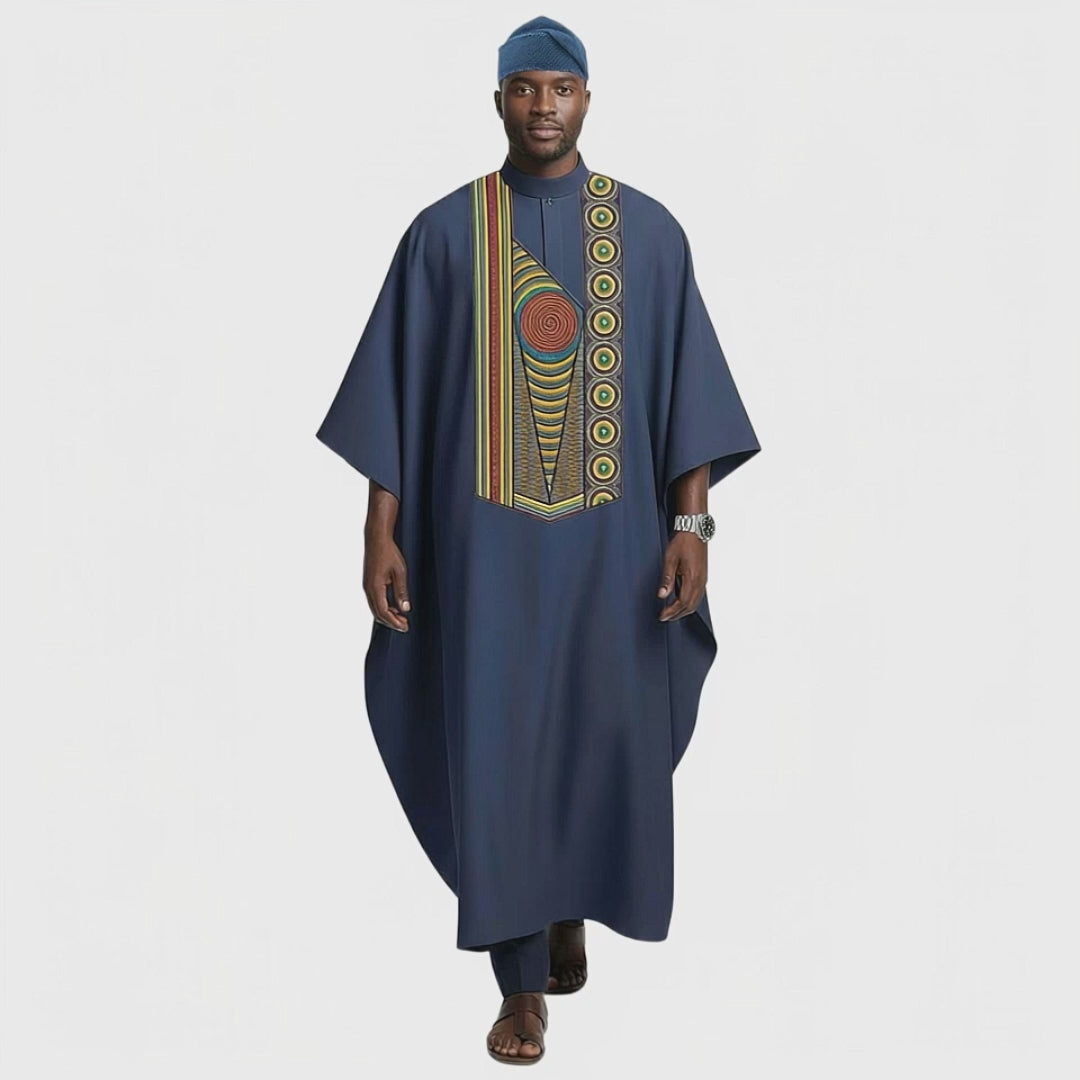 Blue Sphere Agbada