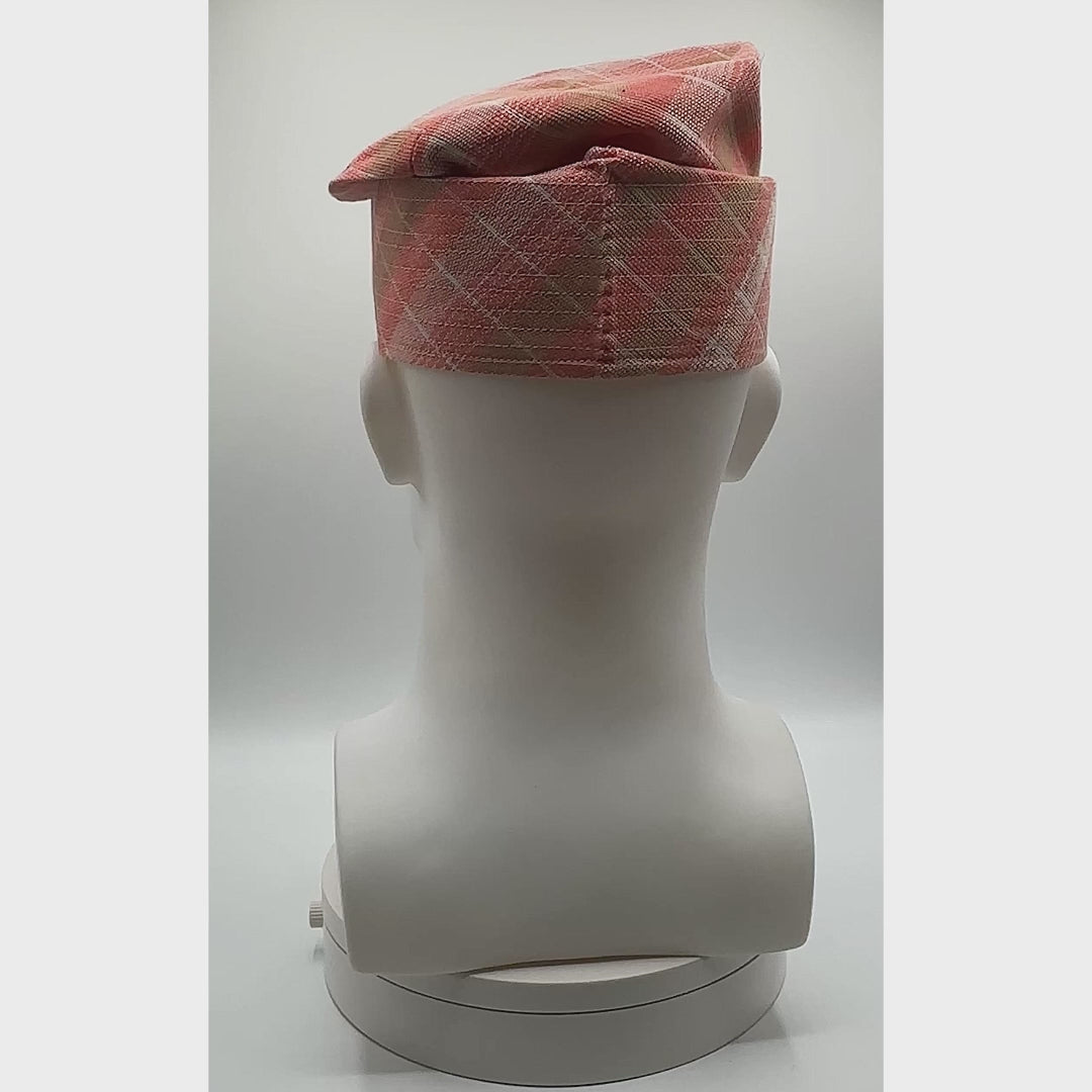 ADEBOYE Yoruba Aso Oke Fila: African Men's Traditional Gobi Cap