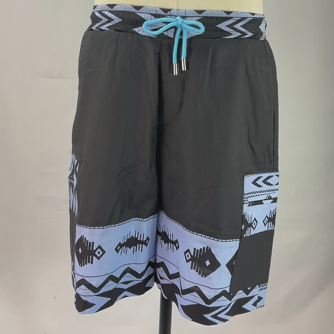 AJANI African Ankara Print Men's Shorts