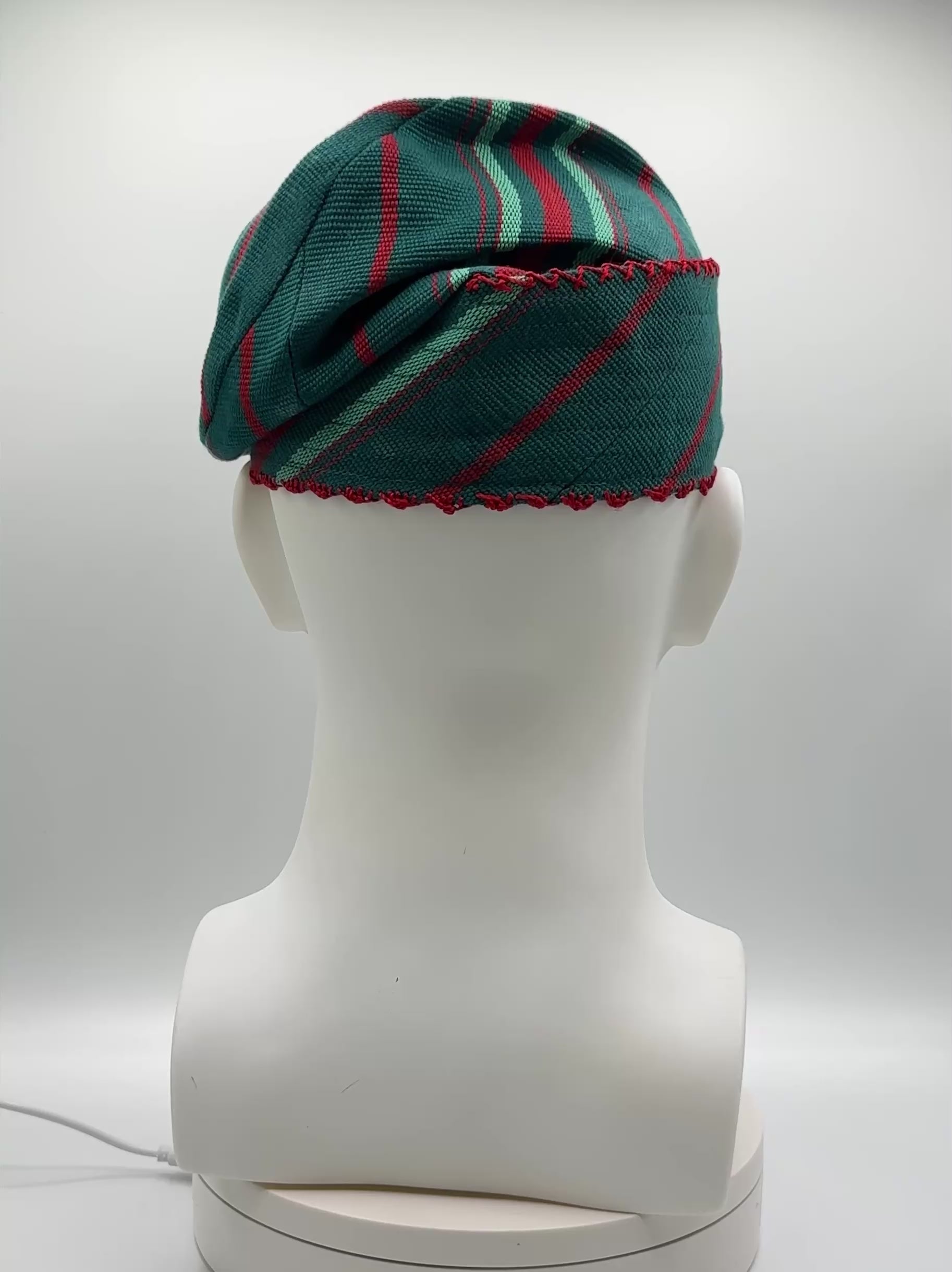 NOEL Knitted Yoruba Aso Oke Fila