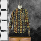 African Print Casual Long Sleeve Shirt