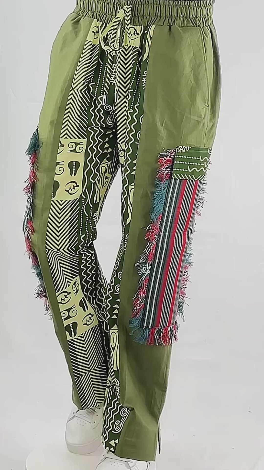 Men CROCODILE Baggy Aura Pant