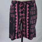 ADIO African Ankara Print Men's Shorts PK