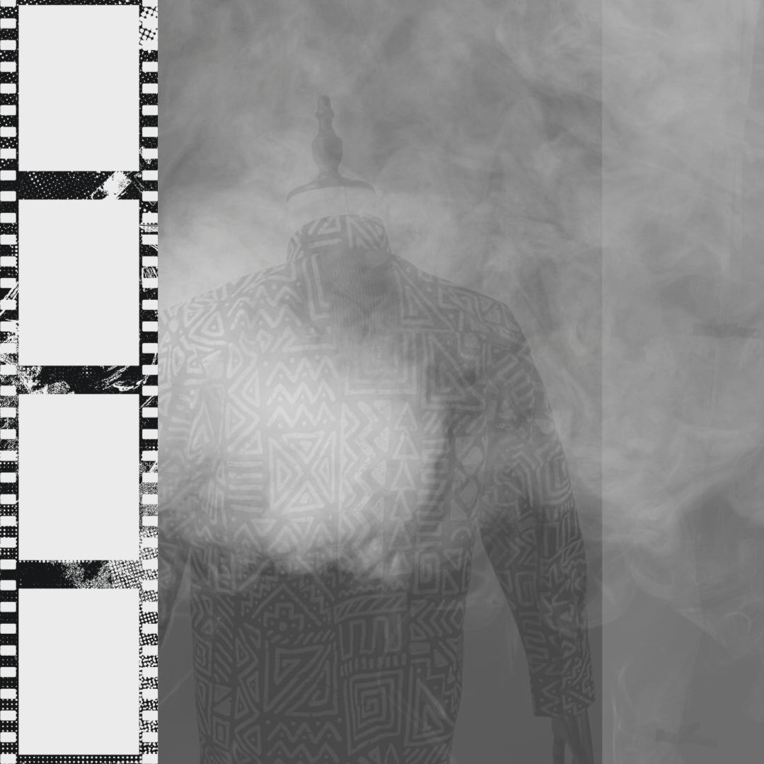 BABAJIDE African Print Casual Long Sleeve Shirt